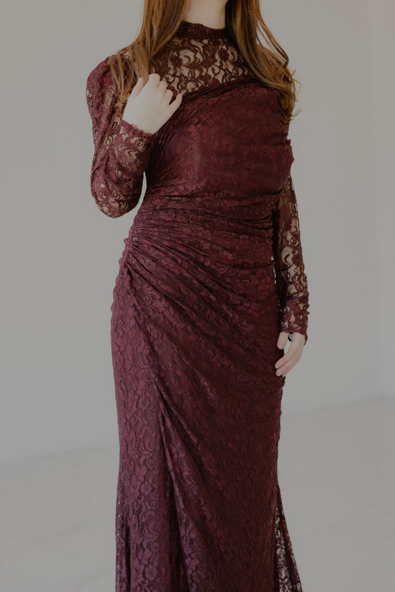 Merlot gown