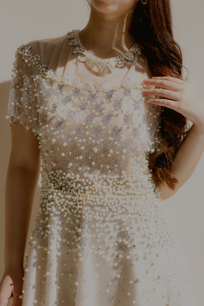 Pearl Affair gown