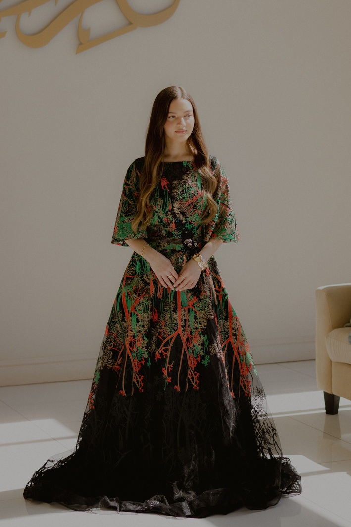 Secret Garden gown