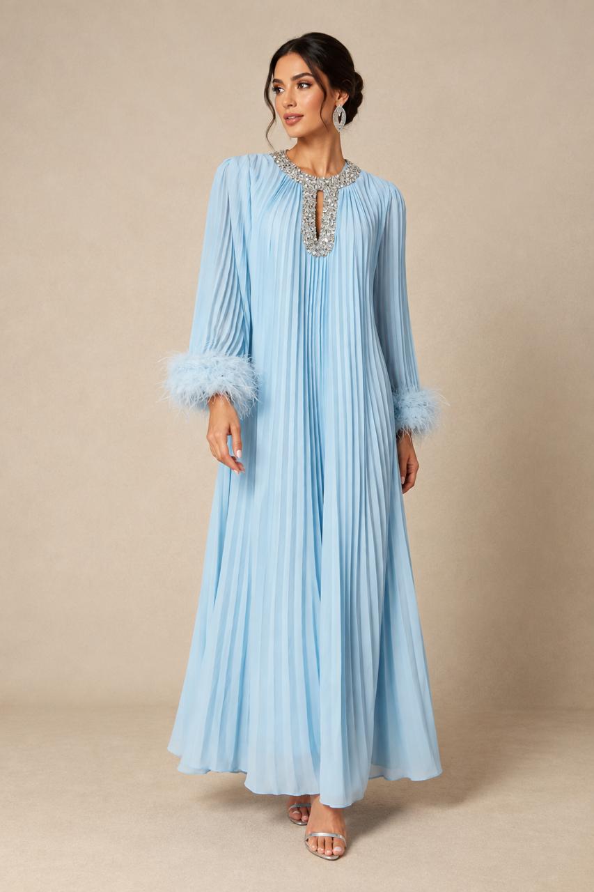 Sky Bloom gown
